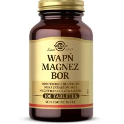 SOLGAR Wapń, Magnez, Bor 100 tabs.