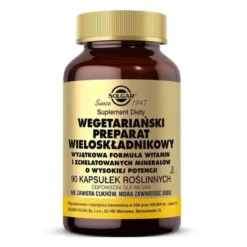 SOLGAR Wegetariański Preparat Wieloskładnikowy 90 caps.