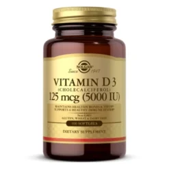 SOLGAR Witamina D3 5000IU 100 softgels