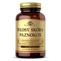 SOLGAR Włosy, skóra, paznokcie 60 tabs.