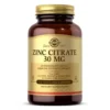SOLGAR Zinc Citrate 100 veg caps.