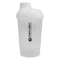 STREFA MOCY Shaker 300+150 ml Biały