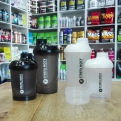 STREFA MOCY Shaker 300+150 ml Biały