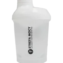 STREFA MOCY Shaker 300+150 ml Biały