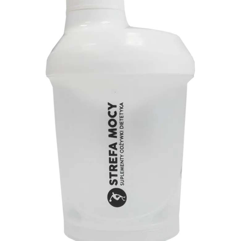 STREFA MOCY Shaker 300+150 ml Biały