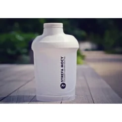 STREFA MOCY Shaker 300+150 ml Biały
