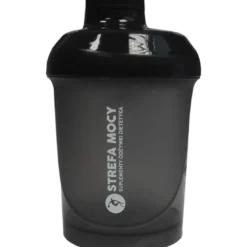 STREFA MOCY Shaker 300+150 ml Czarny
