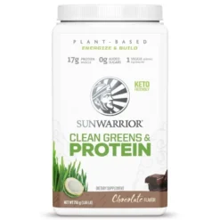 SUNWARRIOR Clean Greens Protein 750 g Czekolada