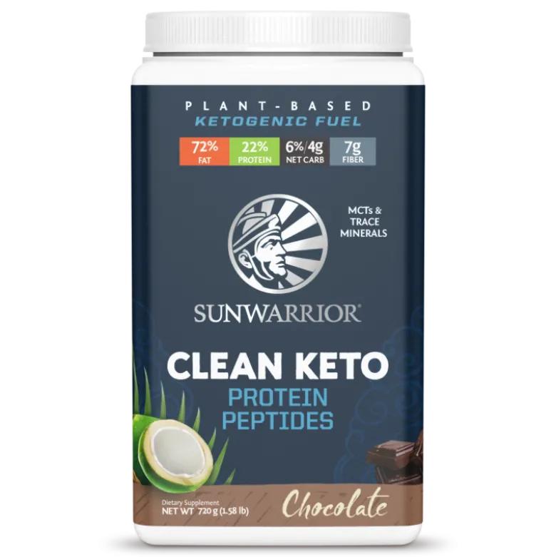 SUNWARRIOR Clean Keto 720 g Czekolada