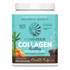 SUNWARRIOR Collagen Building Peptides 500 g Czekoladowa Krówka