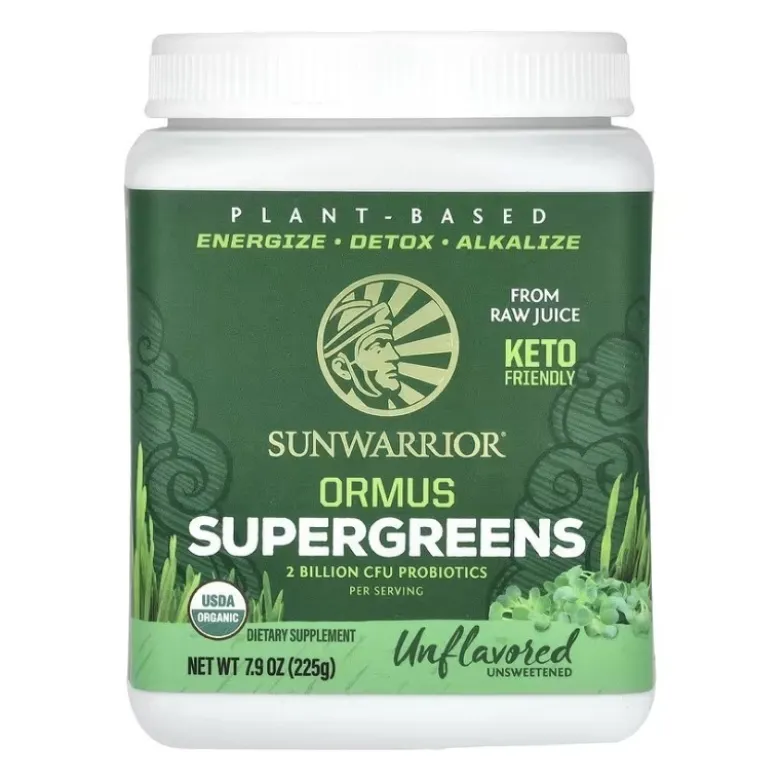 SUNWARRIOR Ormus Super Greens Organic 225 g
