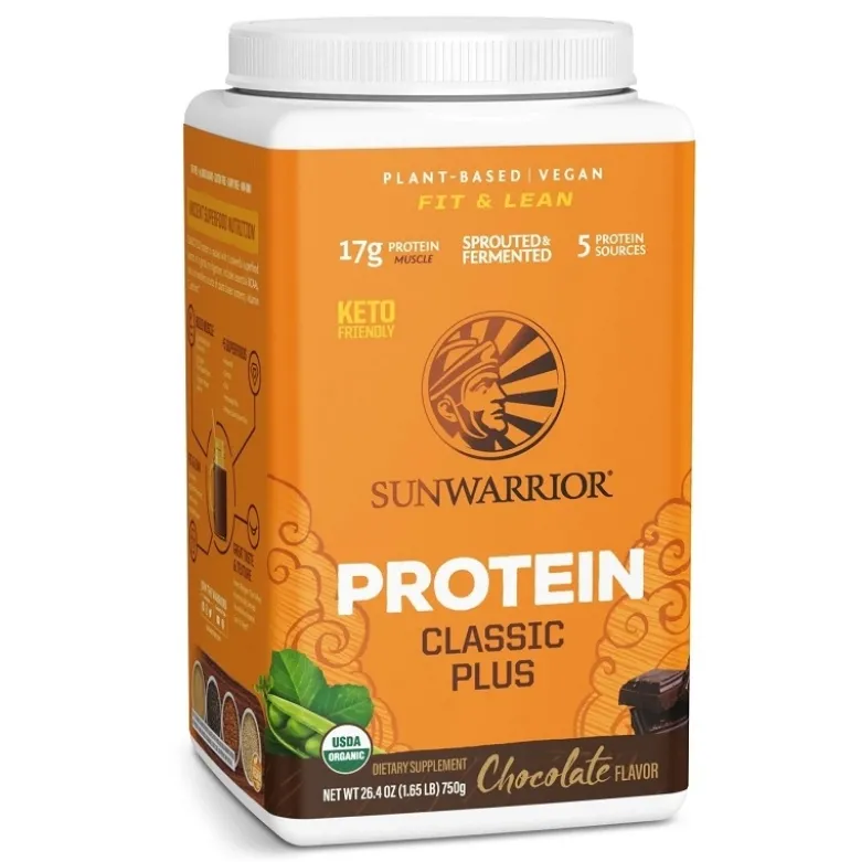 SUNWARRIOR Protein Classic Plus 750 g Czekolada