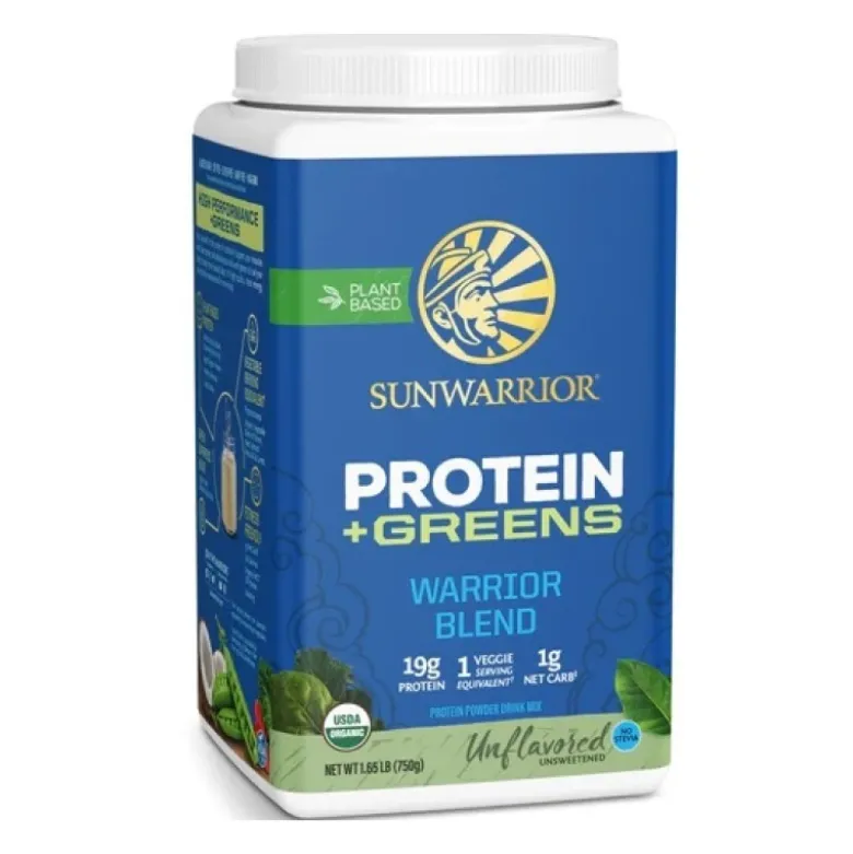 SUNWARRIOR Warrior Blend 750 g + GREENS