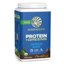 SUNWARRIOR Warrior Blend 750 g + GREENS Czekolada