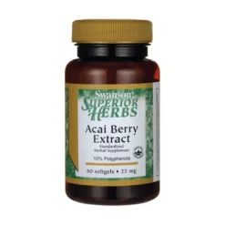 SWANSON Acai Berry Extract 25 mg 60 caps.