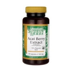 SWANSON Acai Berry Extract 500 mg 60 caps.