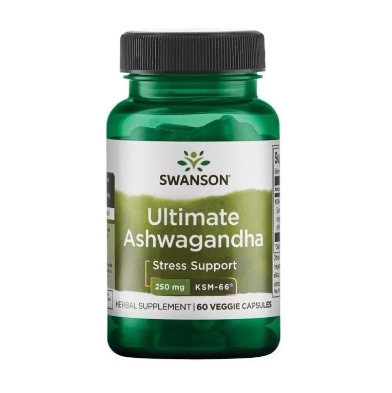 SWANSON Ashwagandha KSM-66 60 caps.