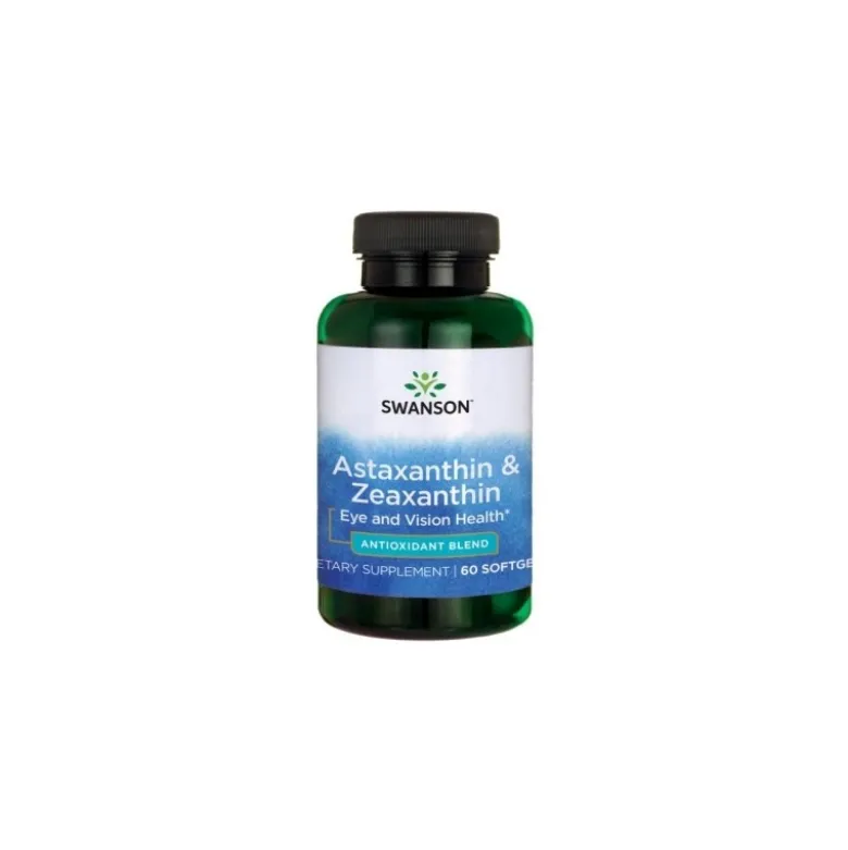 SWANSON Astaxantin & Zeaxanthin 60 softgels
