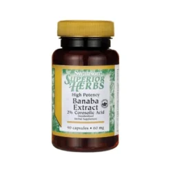 SWANSON Banaba Extract 2% Corosolic Acid 90 caps.