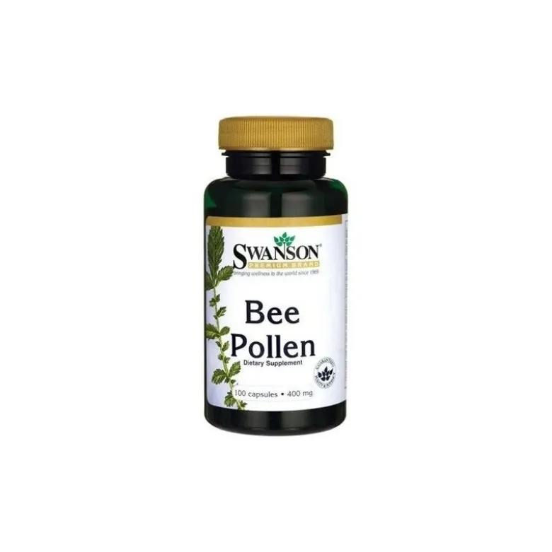 SWANSON Bee Pollen 400 mg 100 caps.