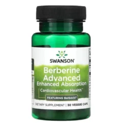 SWANSON Berberine Advanced 30 veg caps.