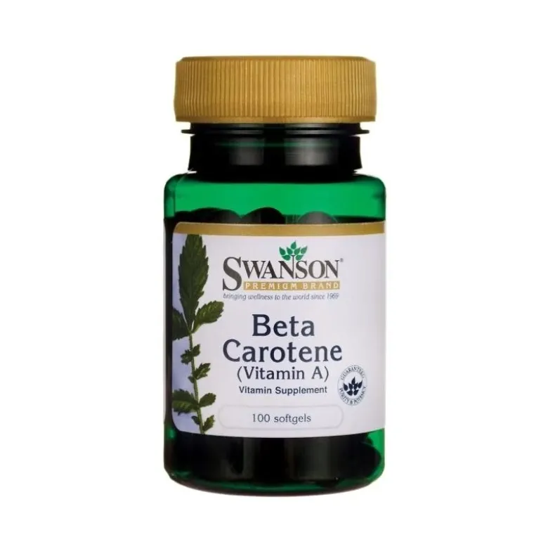 SWANSON Beta Caroten 25.000IU (7500 mcg) 100 caps.