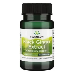 SWANSON Black Ginger Extract 100 mg 30 veg caps.