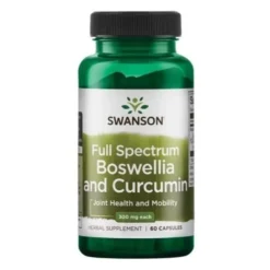 SWANSON Boswellia and Curcumin 60 caps.