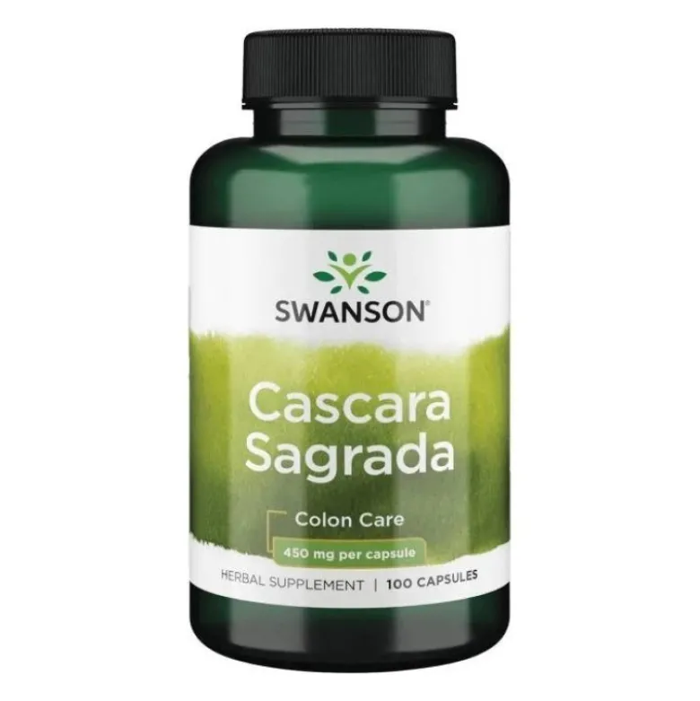 SWANSON Cascara Sagrada 450 mg 100 caps.