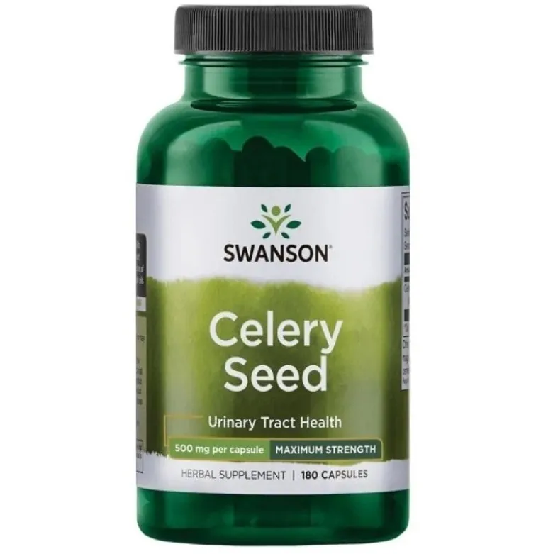 SWANSON Celery Seed 500 mg 180 caps.