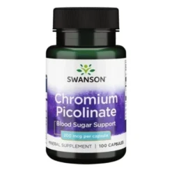 SWANSON Chromium Picolinate 200 mcg 100 caps.