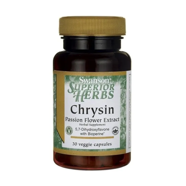 SWANSON Chrysin Extract 30 veg caps.