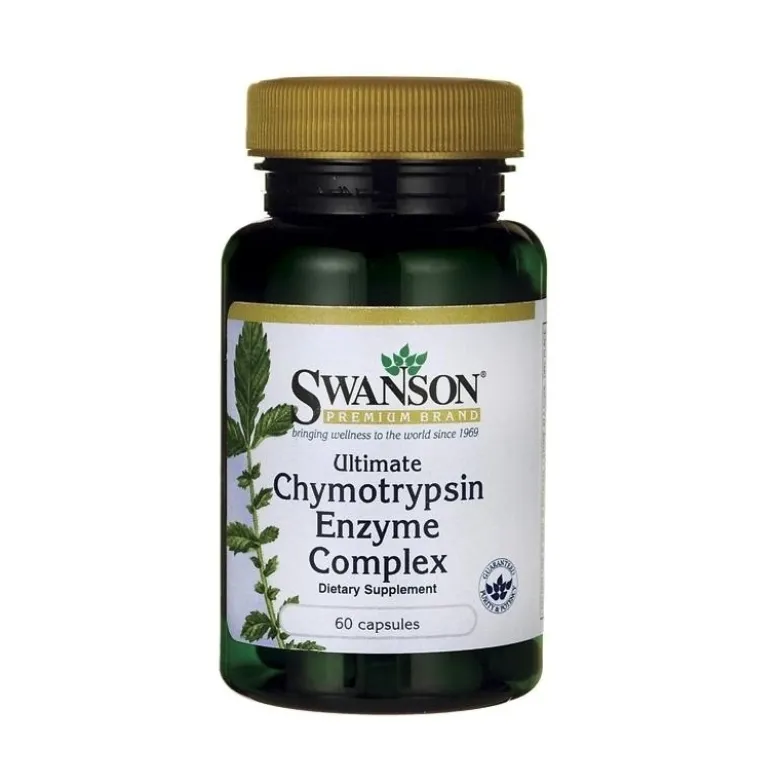 SWANSON Chymotrypsin Enzyme Complex 60 caps.