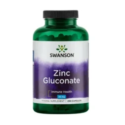 SWANSON Cynk Glukonian 50 mg 250 caps.