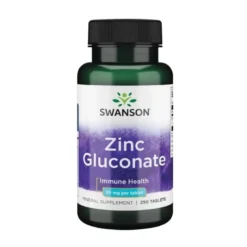 SWANSON Cynk Glukonian 30 mg 250 tabs.