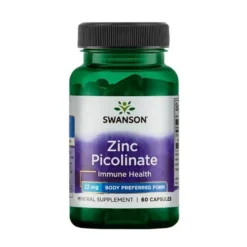 SWANSON Cynk Pikolinian 22 mg 60 caps.