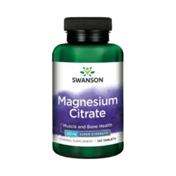 SWANSON Cytrynian magnezu 225 mg 120 tabs.
