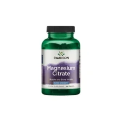 SWANSON Cytrynian Magnezu 240 tabs.