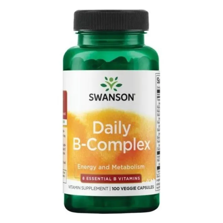 SWANSON Daily B-Complex 100 veg caps.