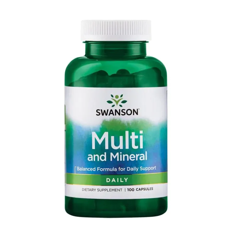 SWANSON Daily Multi-Vitamin Minerals 100 caps.