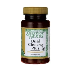 SWANSON Dual Ginseng Plus 60 caps.