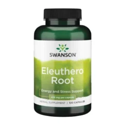 SWANSON Eleuthero Root (żeń-szeń syberyjski) 120 caps.