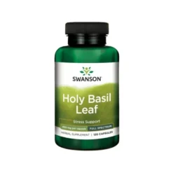 SWANSON Full Spectrum Holy Basil Leaf 400 mg 120 caps.