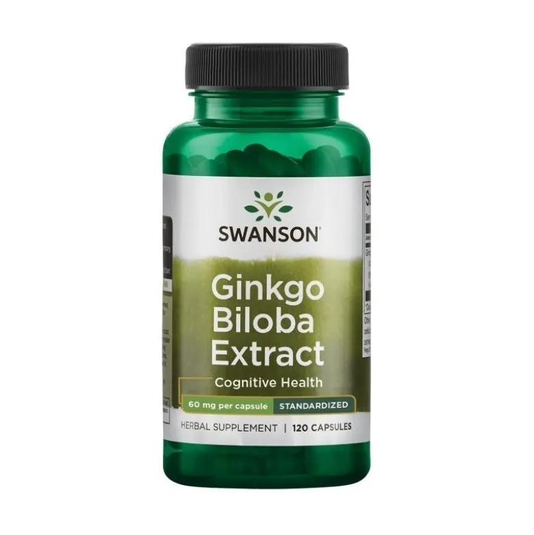 SWANSON Ginkgo Biloba Extract 120 caps.
