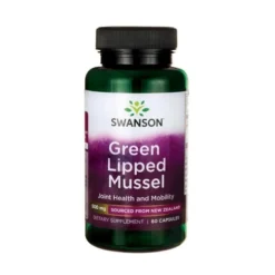 SWANSON Green Lipped Mussel 500 mg 60 caps.