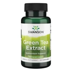SWANSON Green Tea Extract 500 mg 60 caps.