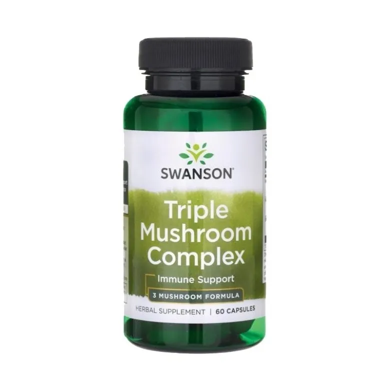 SWANSON High Triple Mushroom Complex 60 caps.