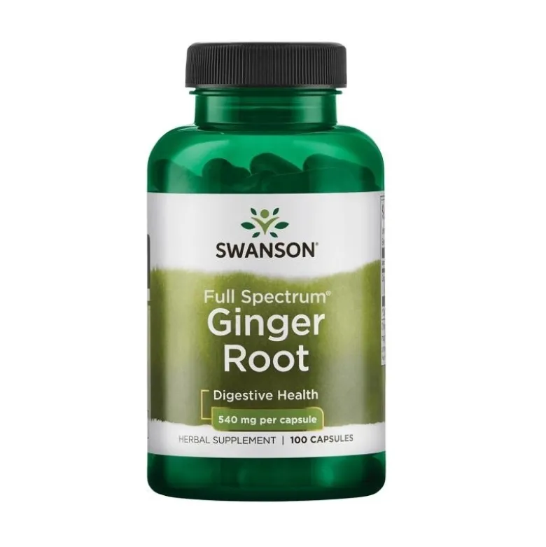 SWANSON Imbir Ginger Root 100 caps.