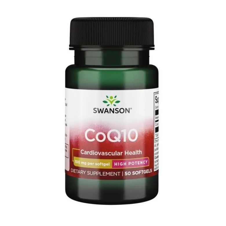 SWANSON Koenzym Q10 100 mg 50 softgels