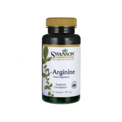 SWANSON L-Arginina 500 mg 100 caps.